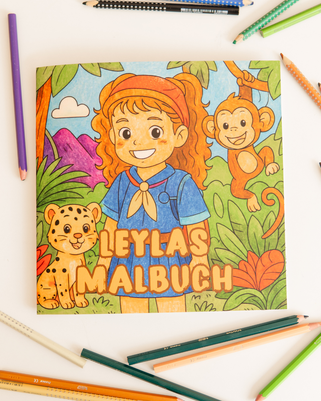 Lalabook — Dein personalisiertes Malbuch