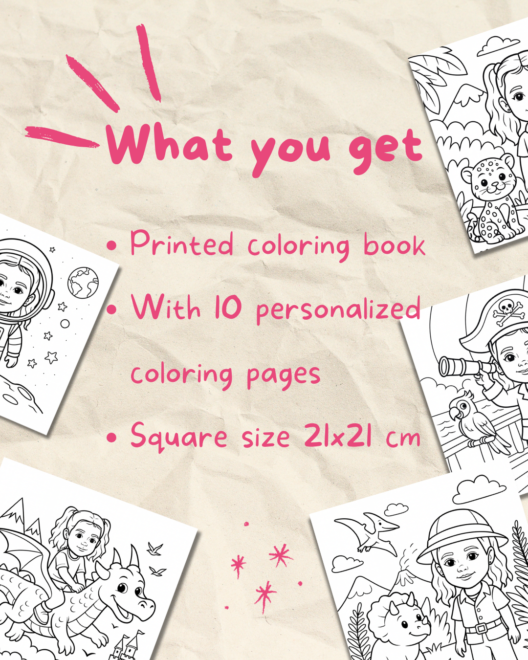 Lalabook — Dein personalisiertes Malbuch